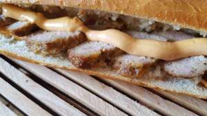 Sandwich Boulette maison frais du four - La tartiniere du zoning - Wauthier-Braine