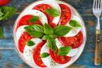 Assiette tomate mozzarella - O P'Tit Creux - Waterloo